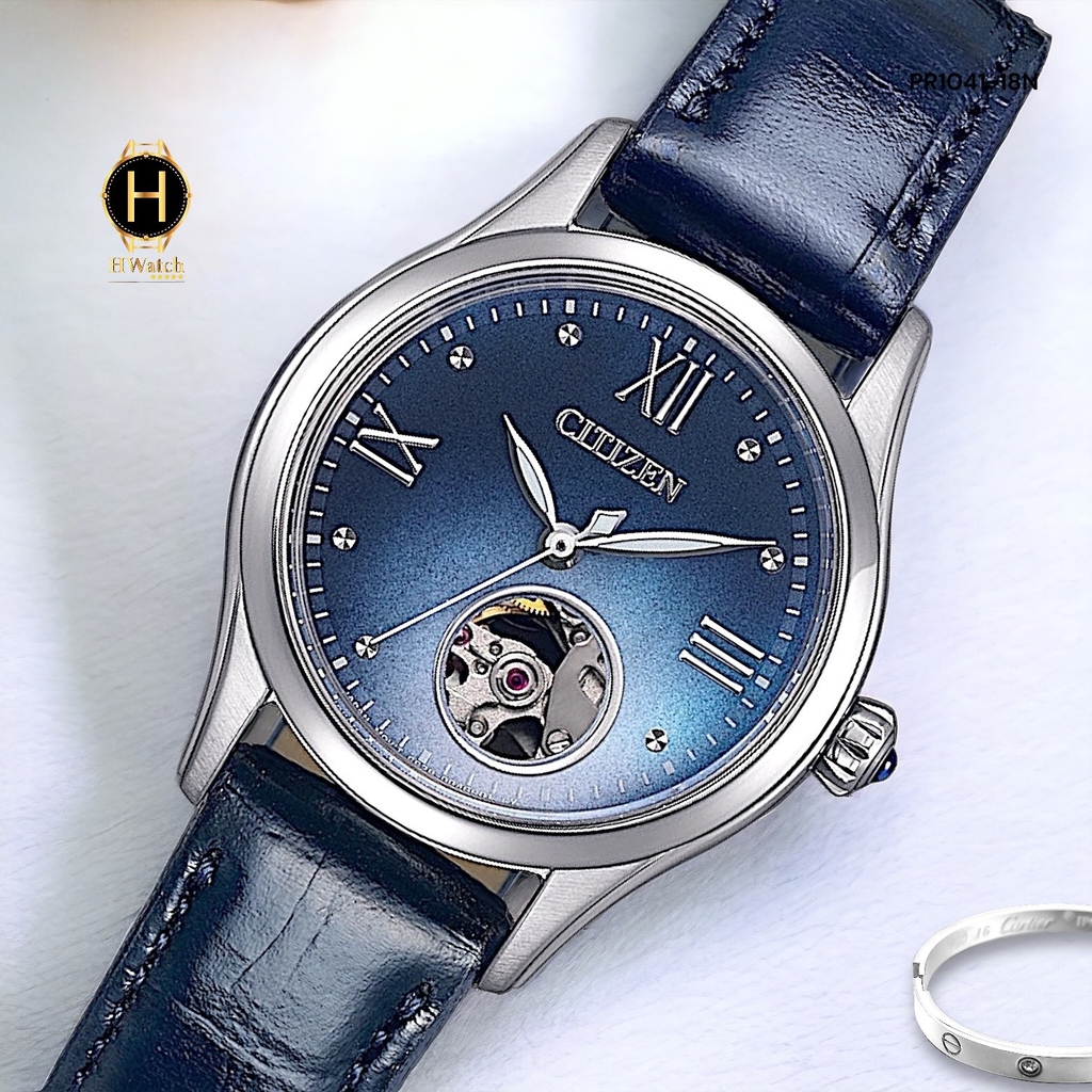 Đồng Hồ Nữ Citizen Automatic Open Heart PR1041-18N