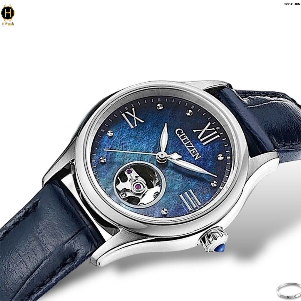 Đồng Hồ Nữ Citizen Automatic Open Heart PR1041-18N