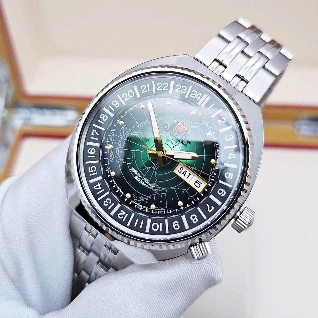 Đồng Hồ Nam Orient Automatic Revival World Map RA-AA0E02E39B (RA-AA0E02E19B)