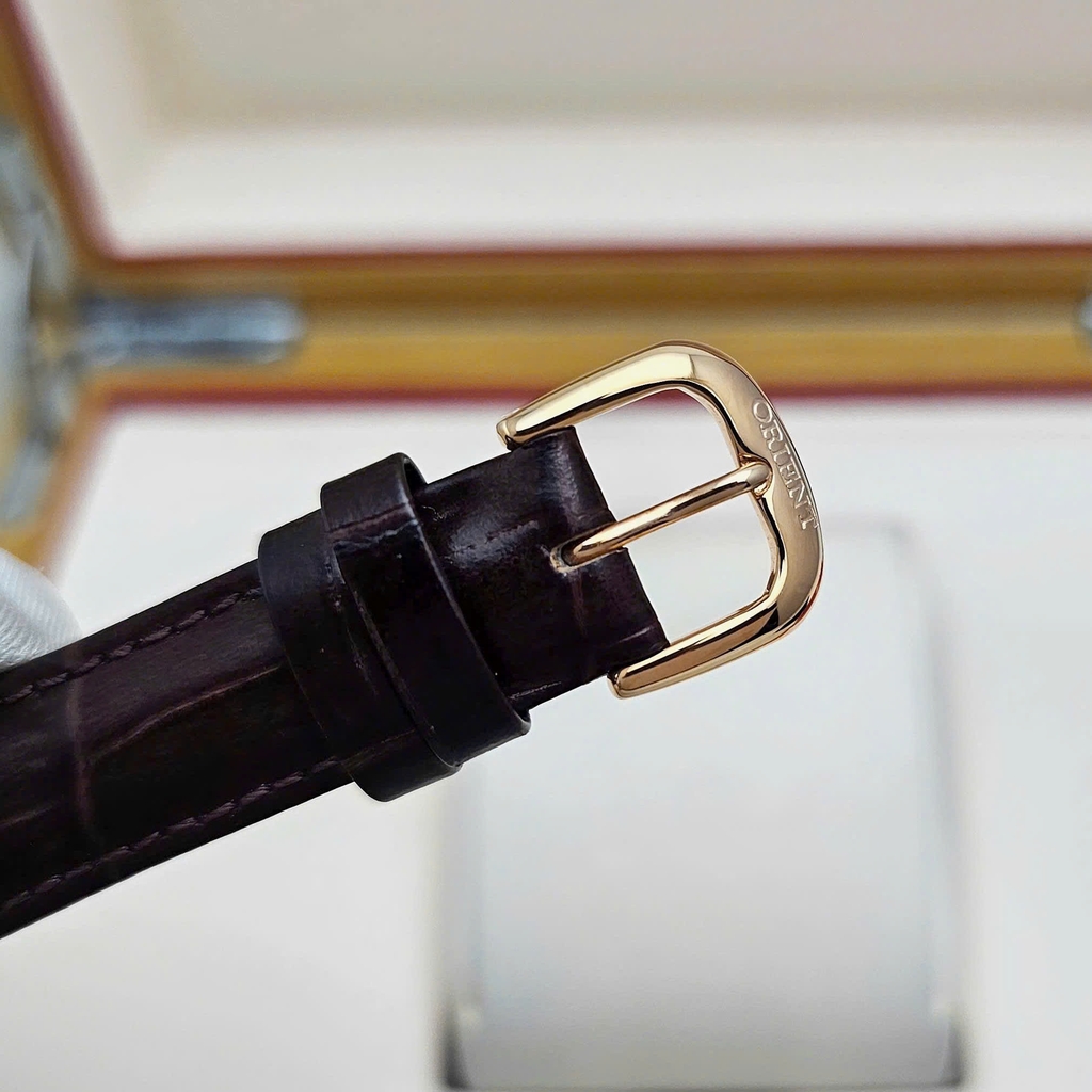 Đồng Hồ Nữ Orient Automatic RA-AG0017Y10B ( RA-AG0017Y ) ( RA-AG0017Y30B ) Dây Da Vỏ Vàng Hồng Mặt Nâu Đen