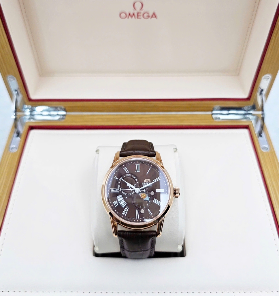 Đồng Hồ Nam Orient Automatic Sun and Moon Gen 3 RA-AK0009T30B ( RA-AK0009T10B ) SAK00003T0 ) ( FAK00003T0 )