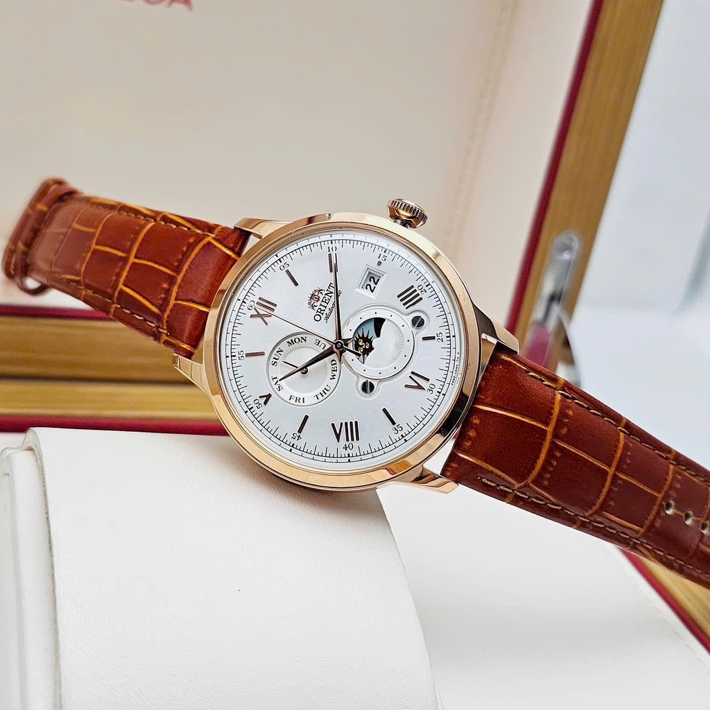 Đồng Hồ Nam Orient Automatic Bambino RA-AK0801S30B