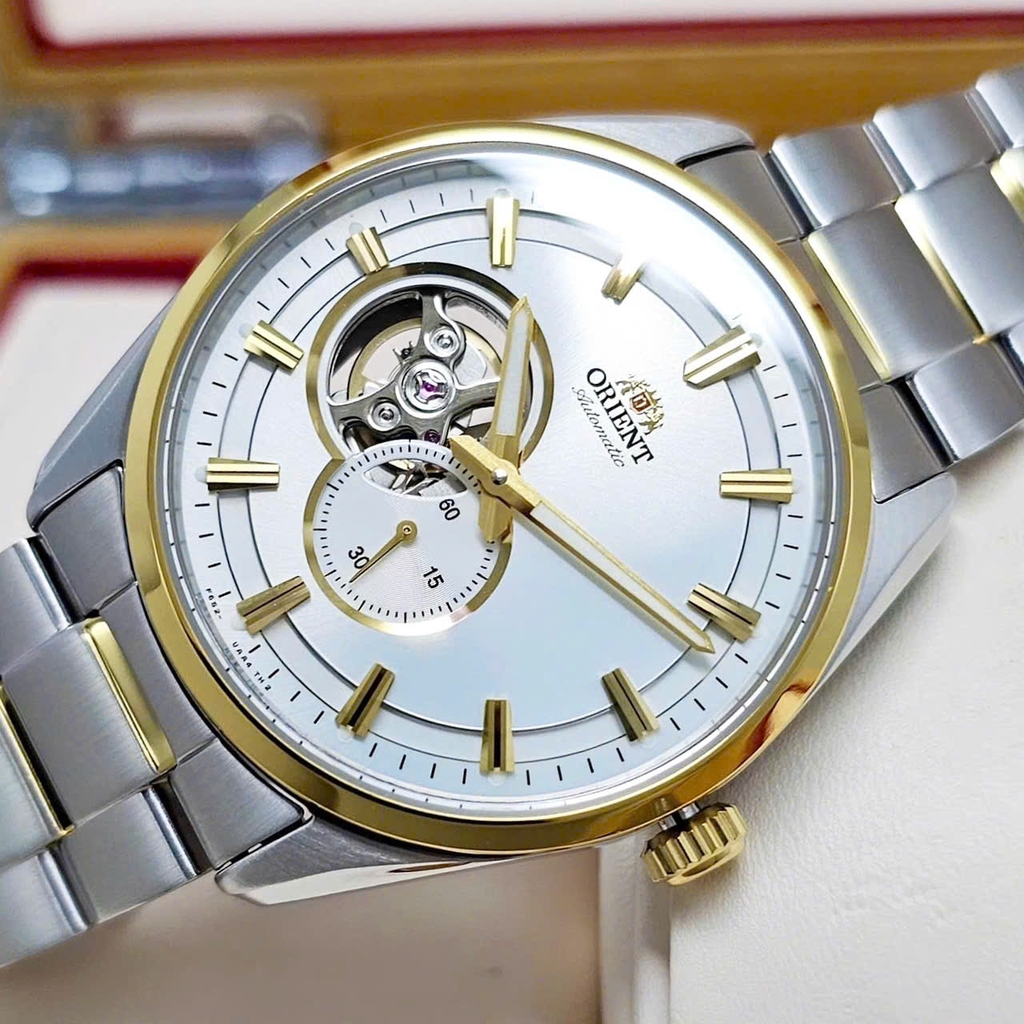 Đồng Hồ Nam Orient Automatic Semi Skeleton Small Second Demi Gold RA-AR0001S RA-AR0001S00C RA-AR0001S10B RA-AR0001S30B
