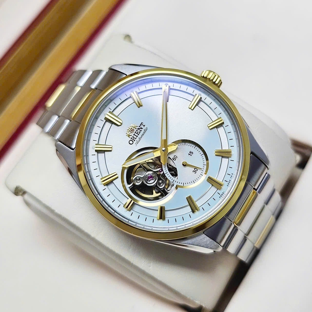 Đồng Hồ Nam Orient Automatic Semi Skeleton Small Second Demi Gold RA-AR0001S RA-AR0001S00C RA-AR0001S10B RA-AR0001S30B
