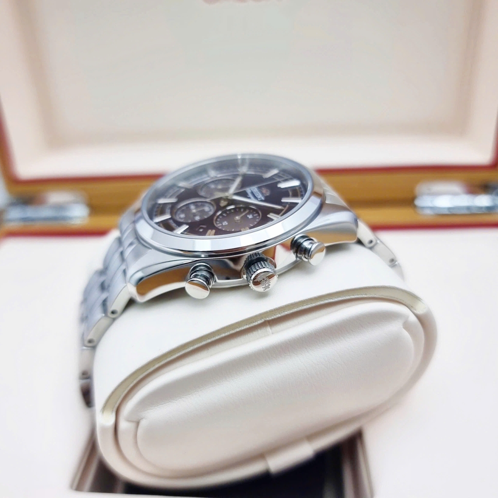 Đồng Hồ Nam Orient Quartz Solar Contemporary Chronograph RA-TX0303L10B