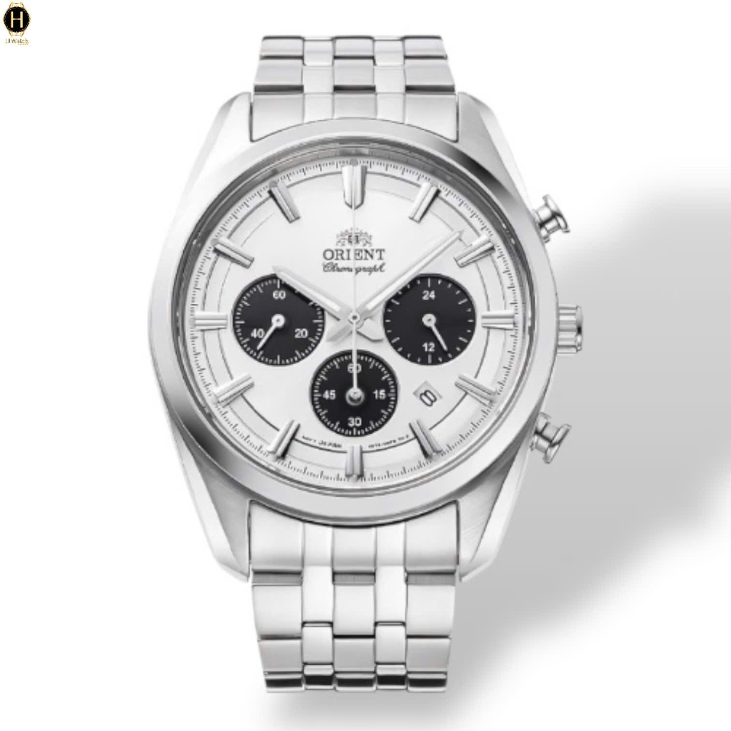 Đồng Hồ Nam Orient Quartz Solar Contemporary Chronograph RA-TX0305S10B