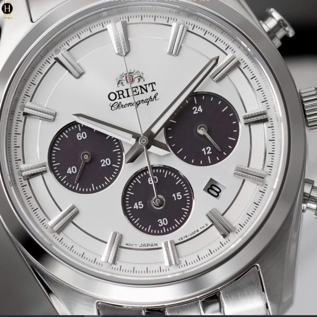 Đồng Hồ Nam Orient Quartz Solar Contemporary Chronograph RA-TX0305S10B
