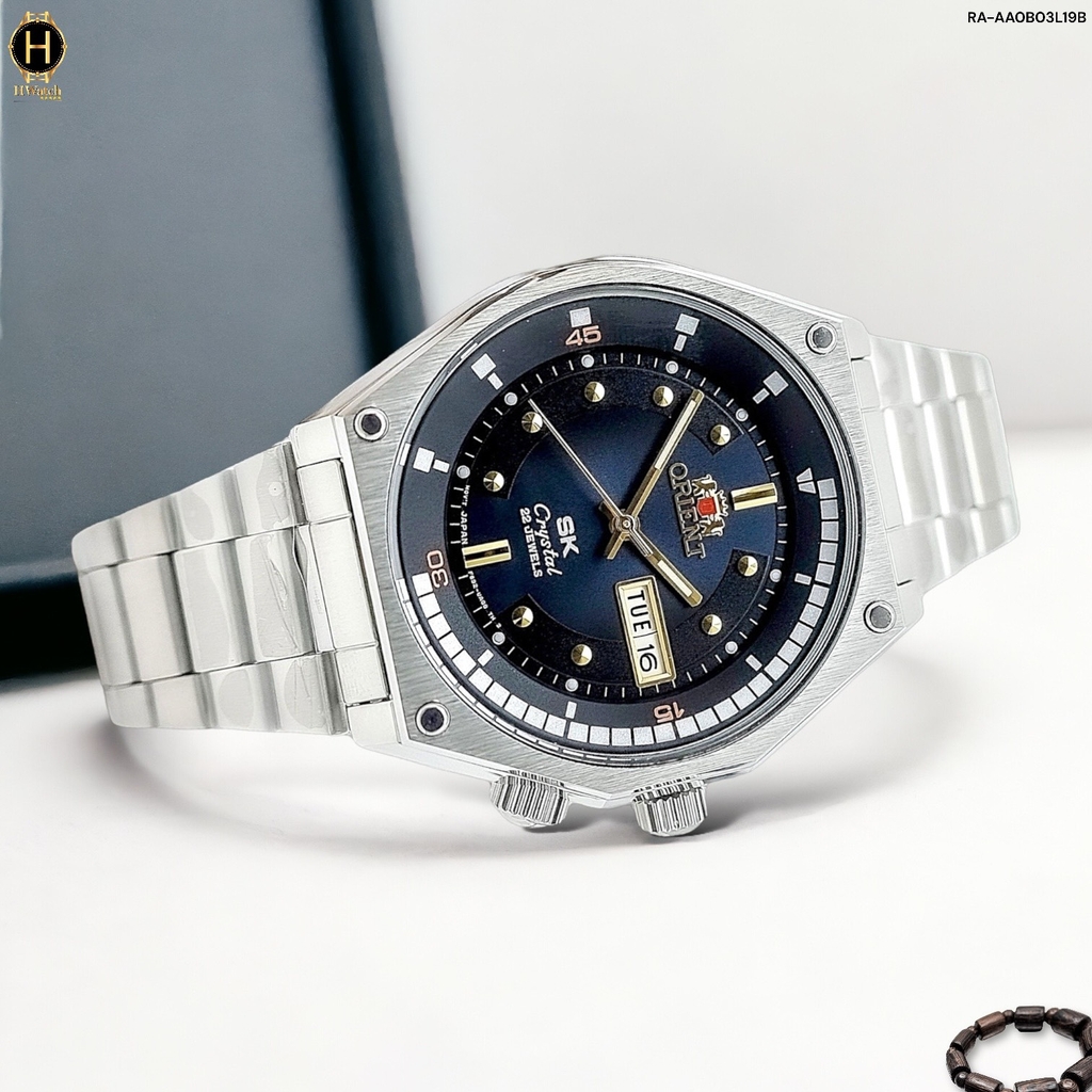 Đồng Hồ Nam Orient Automatic SK Xanh RA-AA0B03L19B ( RA-AA0B03L ) ( RA-AA0B03L39B )
