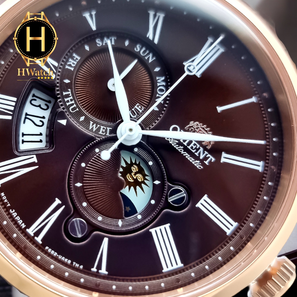 Đồng Hồ Nam Orient Automatic Sun and Moon Gen 3 RA-AK0009T30B ( RA-AK0009T10B ) SAK00003T0 ) ( FAK00003T0 )