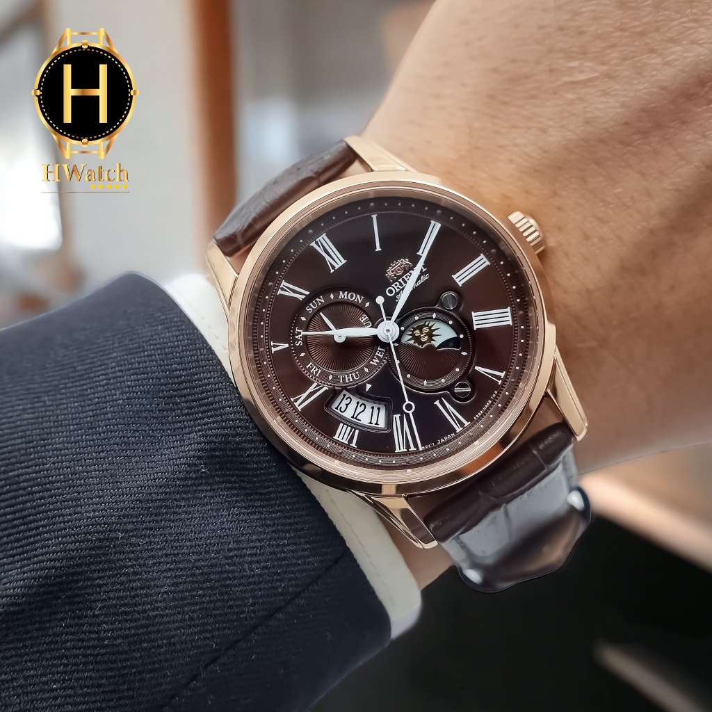 Đồng Hồ Nam Orient Automatic Sun and Moon Gen 3 RA-AK0009T30B ( RA-AK0009T10B ) SAK00003T0 ) ( FAK00003T0 )