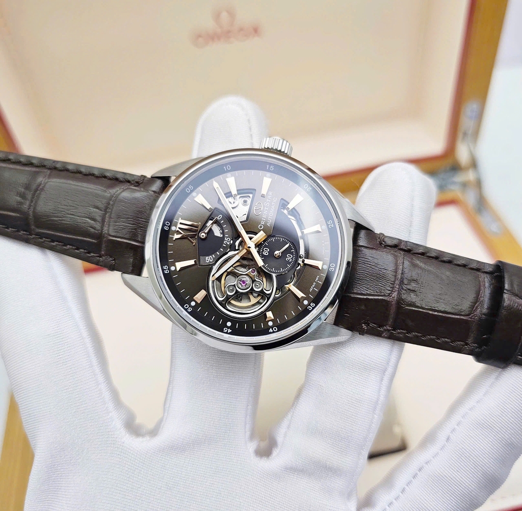 Đồng Hồ Nam Orient Star Automatic Semi Skeleton Joker RE-AV0006Y00B ( RE-AV0006Y00Z ) ( RE-AV0006Y )
