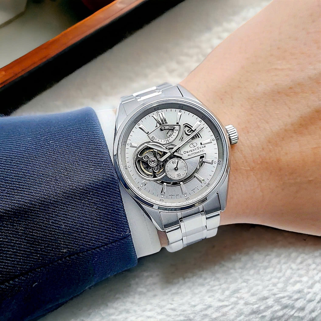 Đồng Hồ Nam Orient Star Automatic White JOKER SKELETON 2024 Đồng Hồ Nam Orient Star Automatic White JOKER SKELETON 2024