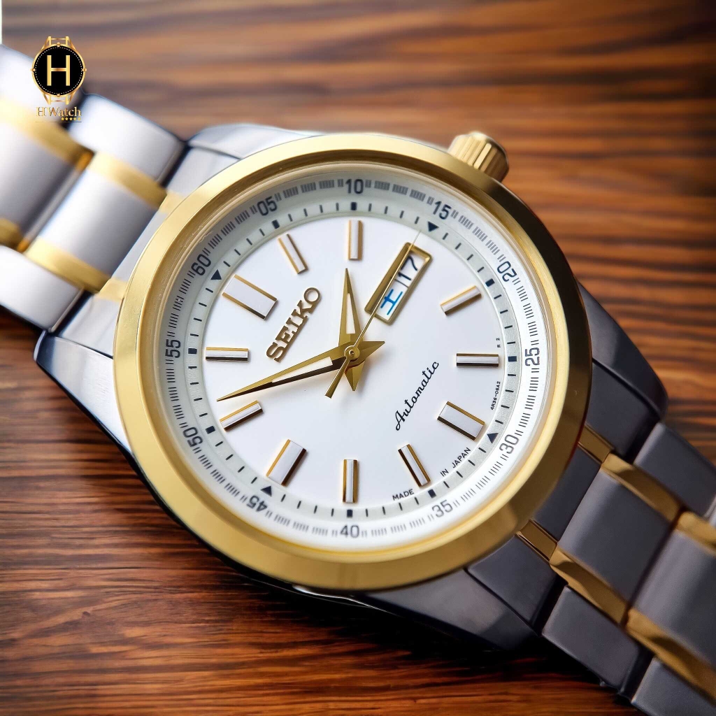 Đồng Hồ Nam Seiko Automatic Demiwhite SARV004