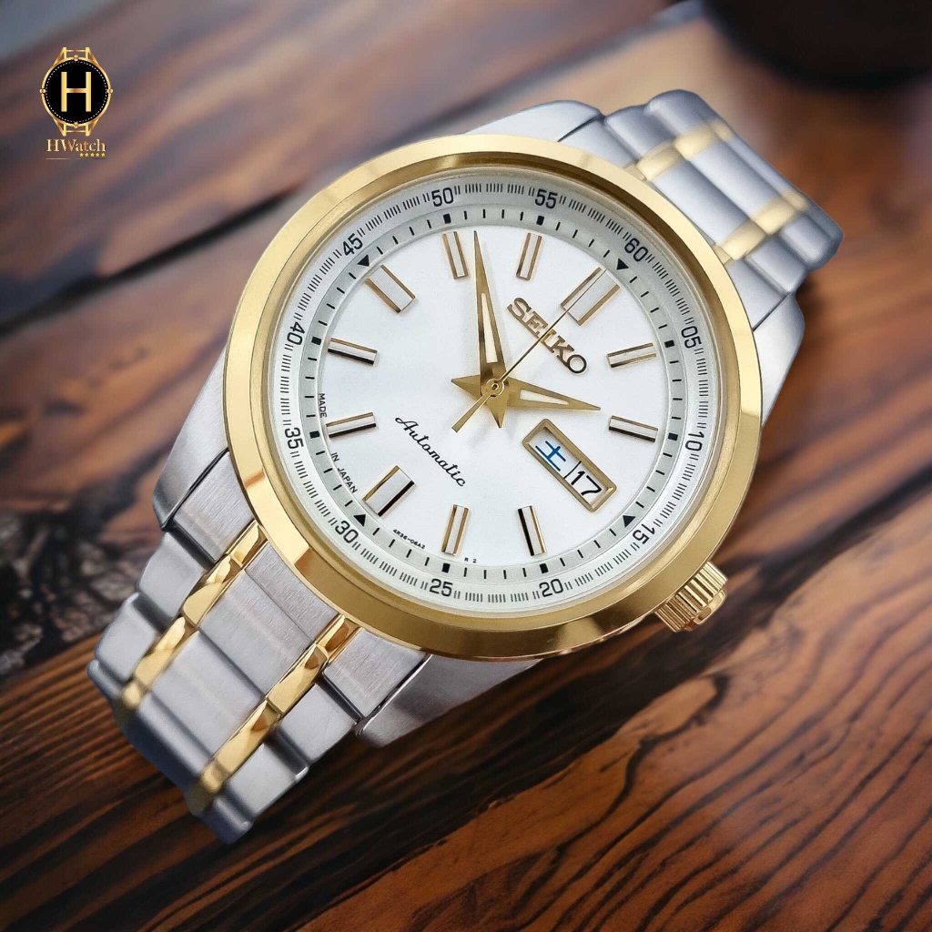 Đồng Hồ Nam Seiko Automatic Demiwhite SARV004