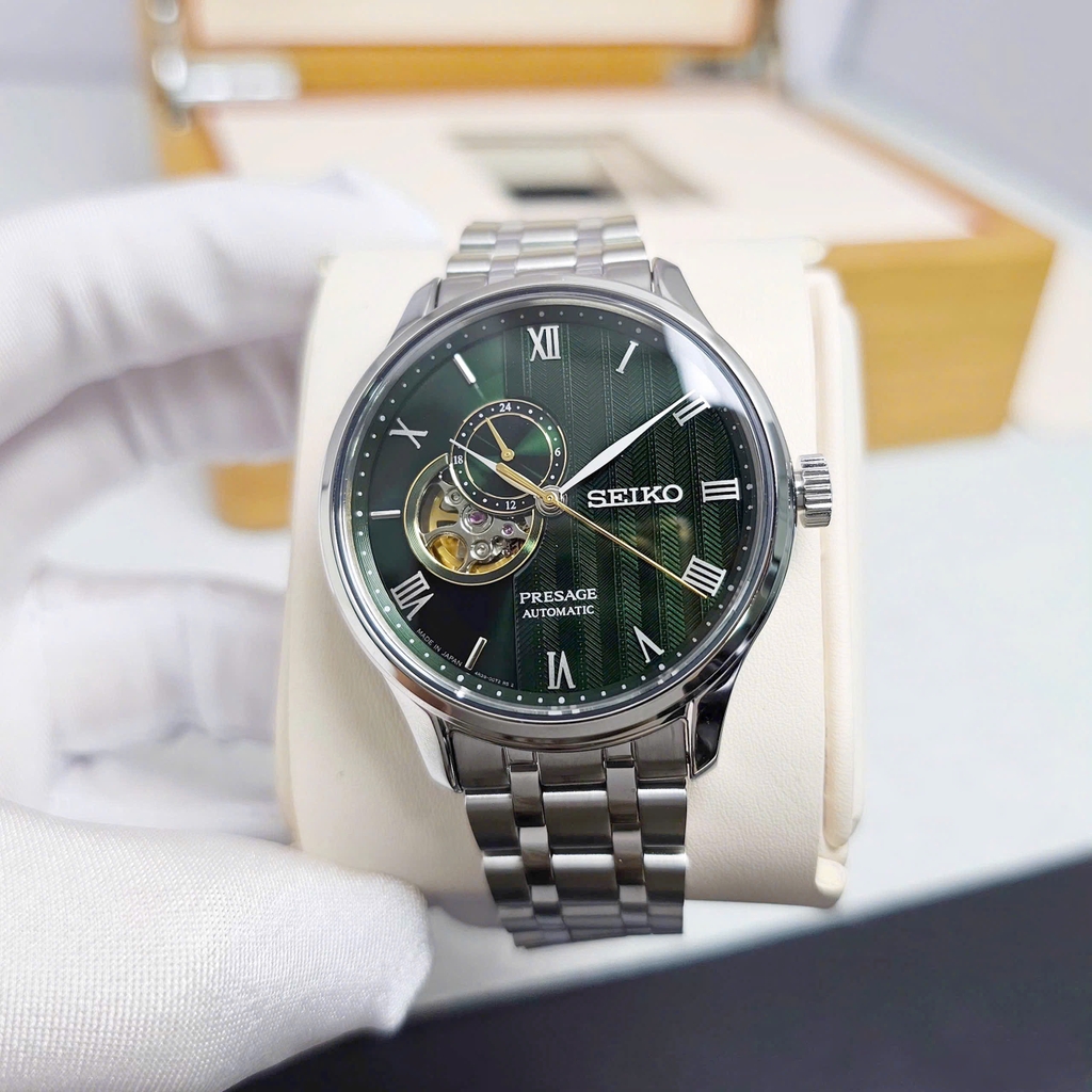 Đồng Hồ Nam Seiko Automatic Presage Japanese Garden SARY237