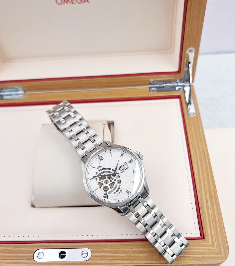 Đồng Hồ Nam Seiko Automatic Presage White SARY251