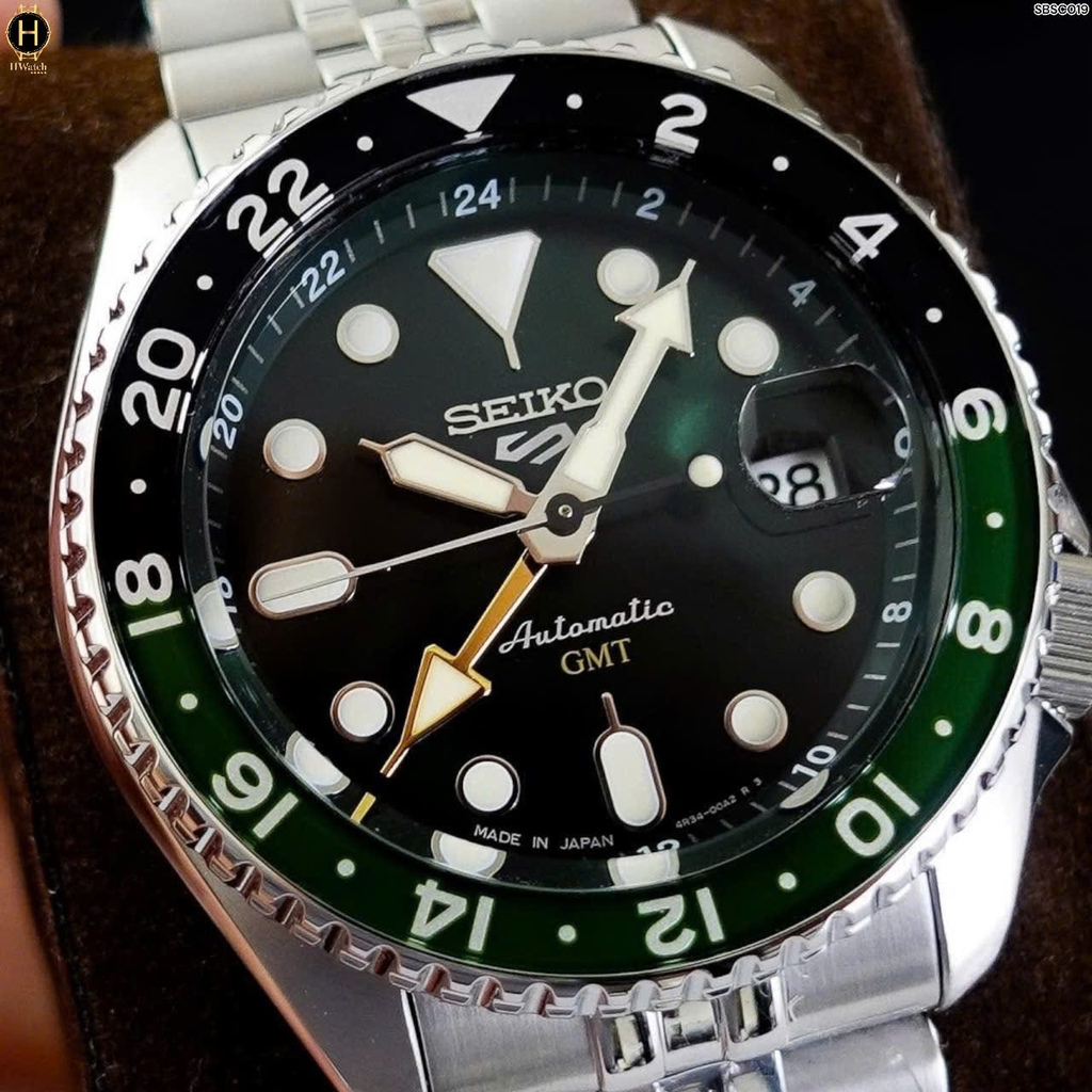 Đồng Hồ Nam Seiko 5 Automatic GMT Sport SSK035K1 ( SBSC019 ) ( SSK035 )