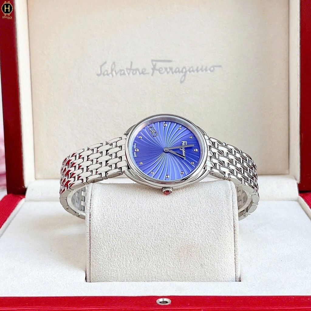 Đồng Hồ Nữ Salvatore Ferragamo Quartz Cuir SFYN01822