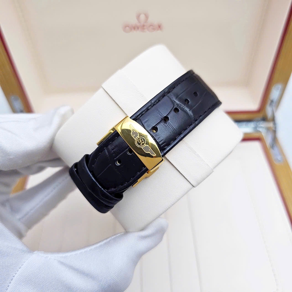 Đồng Hồ Nam SRWATCH Automatic Limited SG99993.4601GLA Dây Da Vỏ Vàng Mặt Đen Sapphire