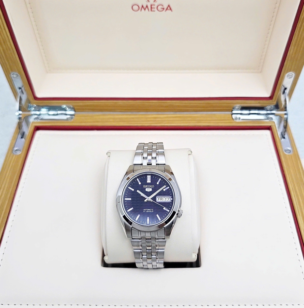 Đồng Hồ Nam Seiko 5 Automatic  Blue SNK357K1 ( SNK357 )