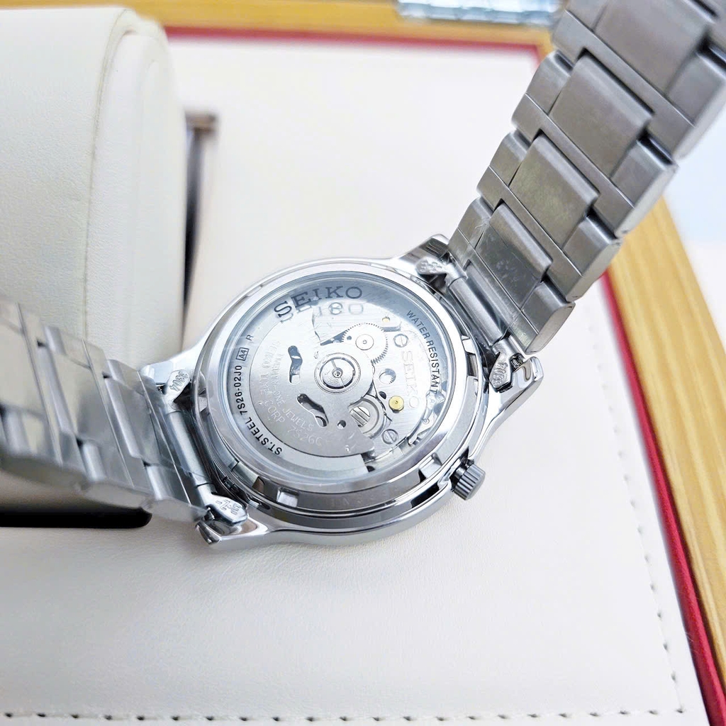 Đồng Hồ Nam Seiko 5 Automatic Sports SNK809K1 ( SNK809 ) Dây Thép Mặt Đen