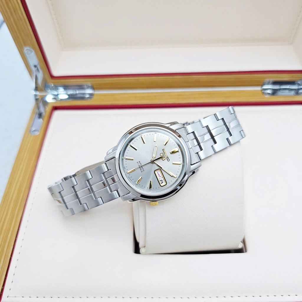 Đồng Hồ Nam Seiko 5 Automatic Sports SNKK67K1 ( SNKK67 ) Dây Thép Mặt Xám