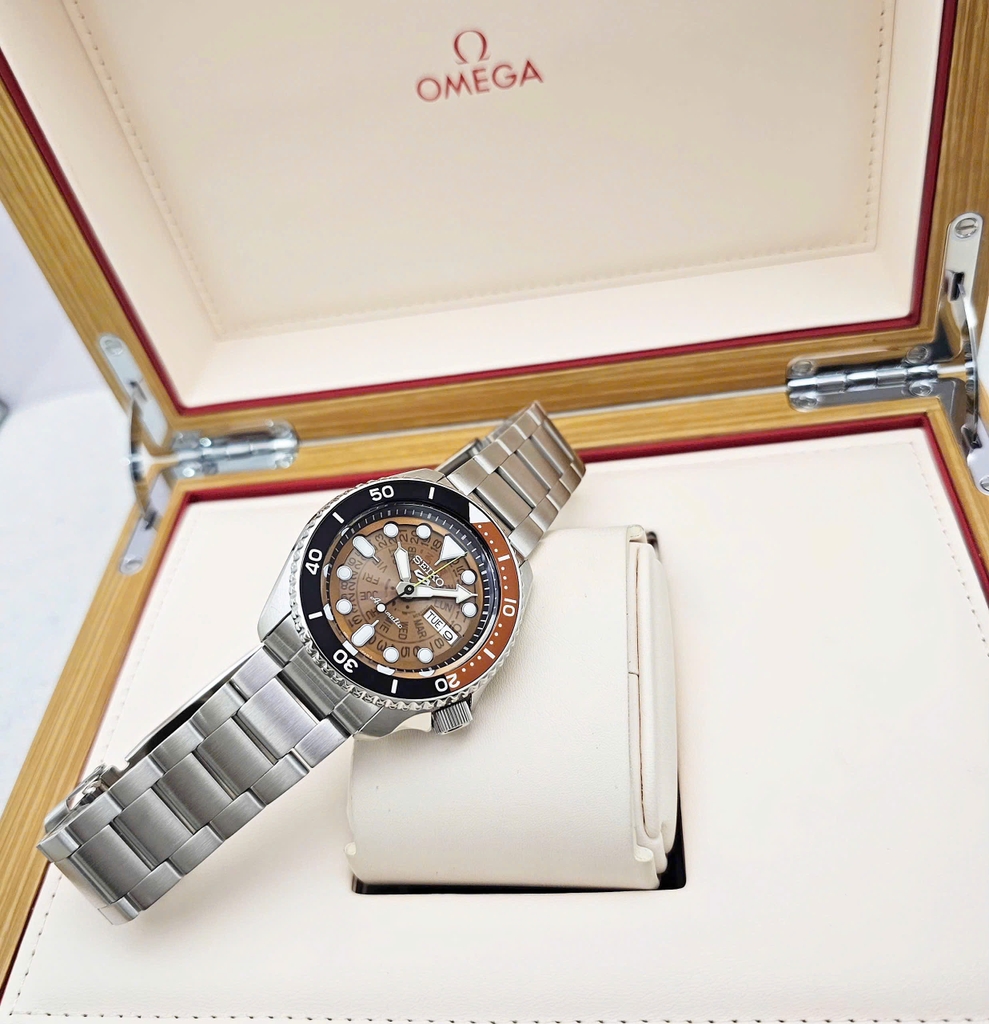 Đồng Hồ Nam Seiko 5 Automatic Sport Skeleton Style SRPJ47K1 SRPJ47 SRPJ47J1