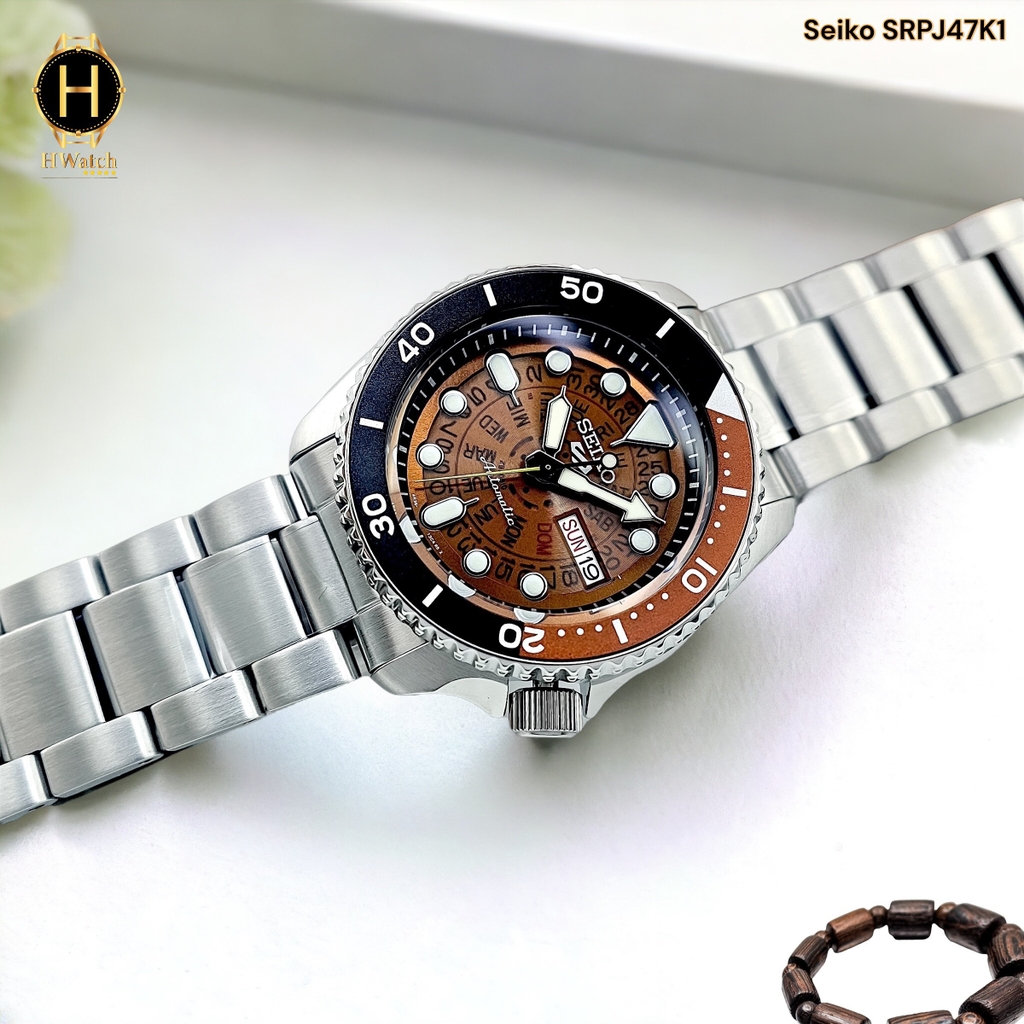 Đồng Hồ Nam Seiko 5 Automatic Sport Skeleton Style SRPJ47K1 SRPJ47 SRPJ47J1