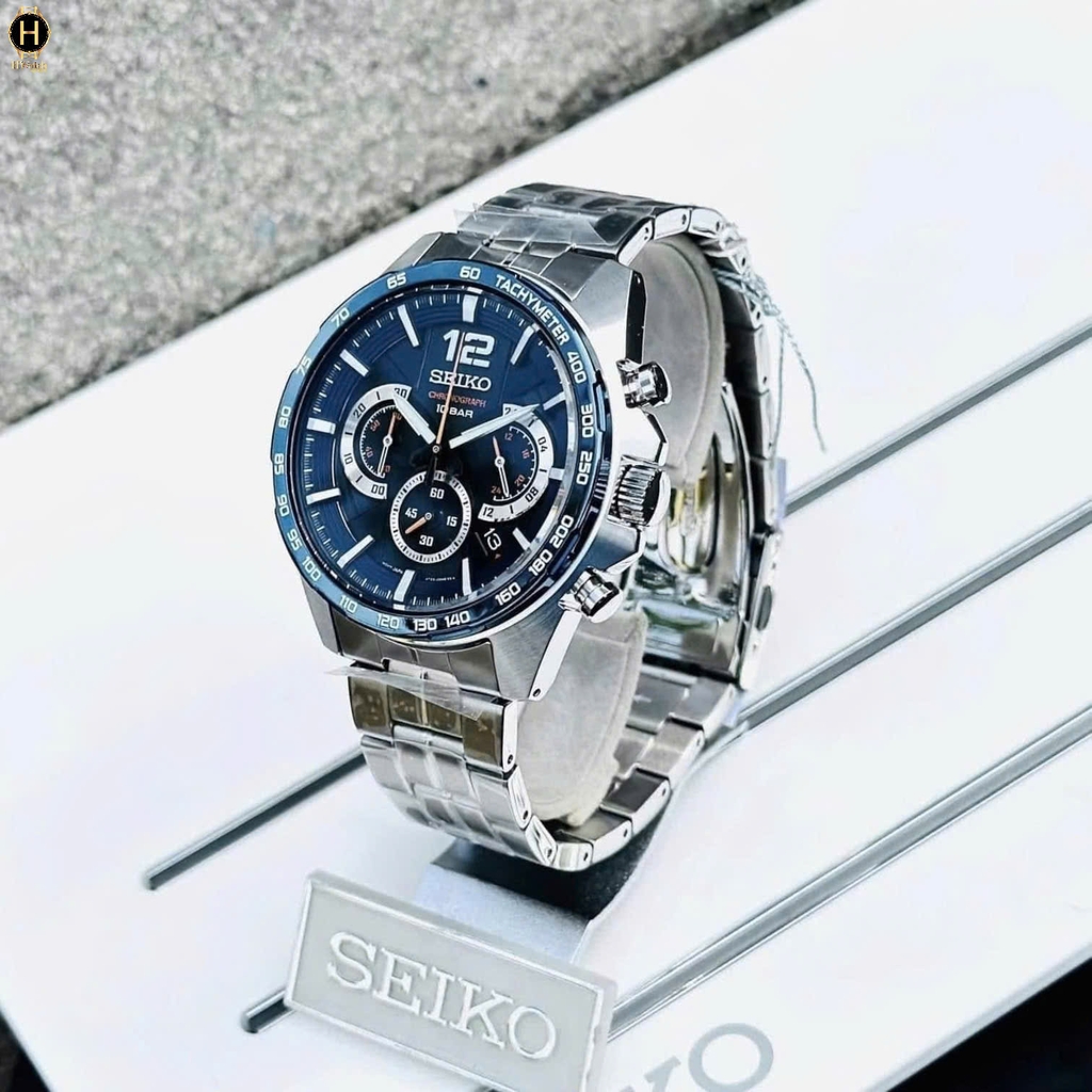 Đồng Hồ Nam Seiko Quartz Chronograph SSB345P1