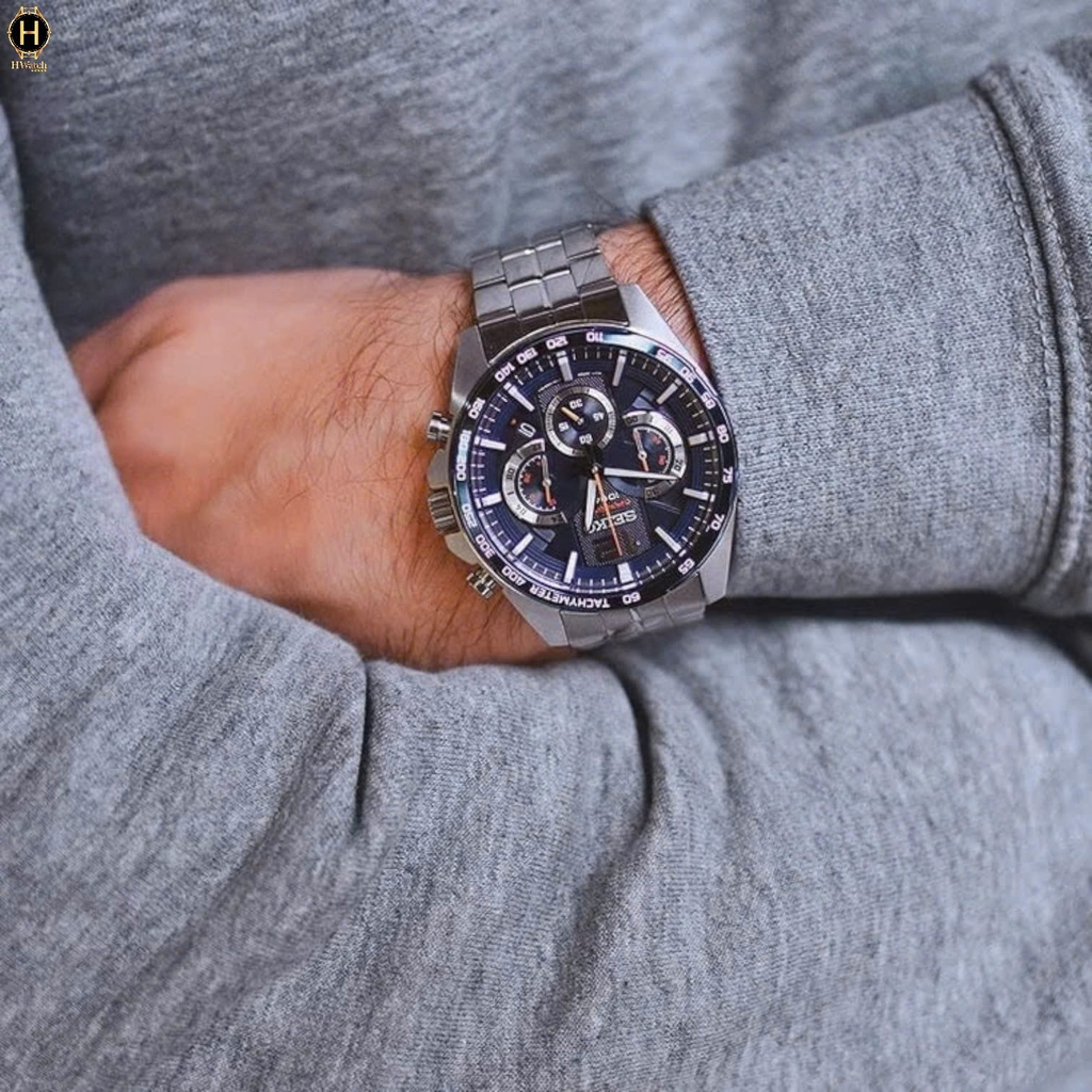 Đồng Hồ Nam Seiko Quartz Chronograph SSB345P1