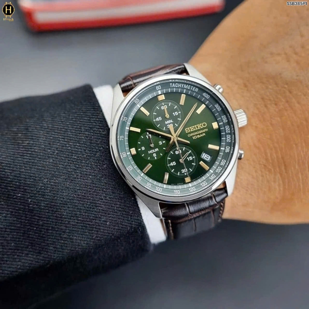 Đồng Hồ Nam Seiko Quartz Chronograph Tachymeter SSB385P1 ( SSB385 )