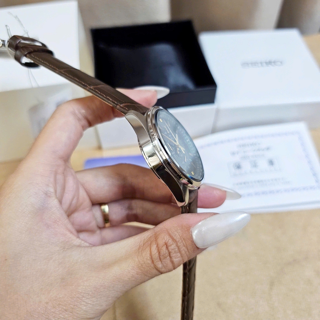 Đồng Hồ Nam Seiko Quartz Chronograph Tachymeter SSB385P1 ( SSB385 )