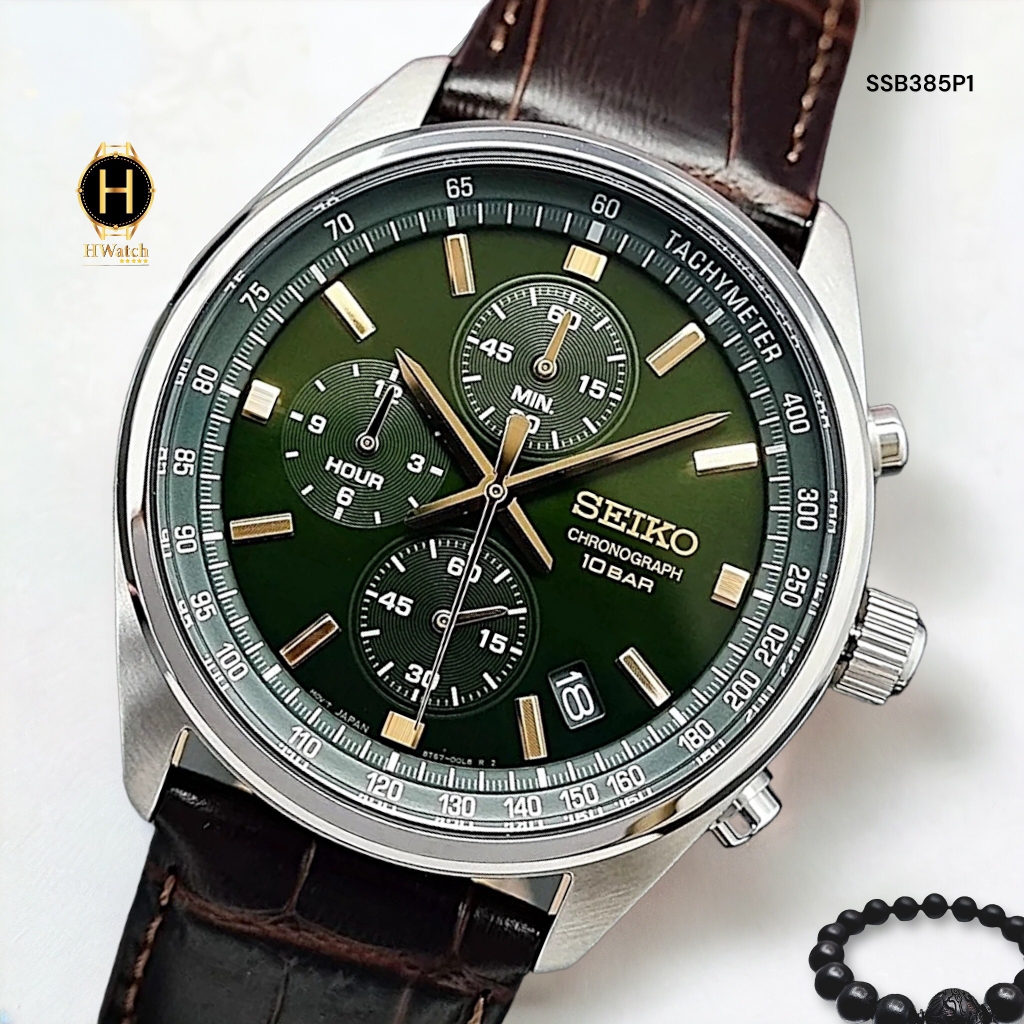 Đồng Hồ Nam Seiko Quartz Chronograph Tachymeter SSB385P1 ( SSB385 )