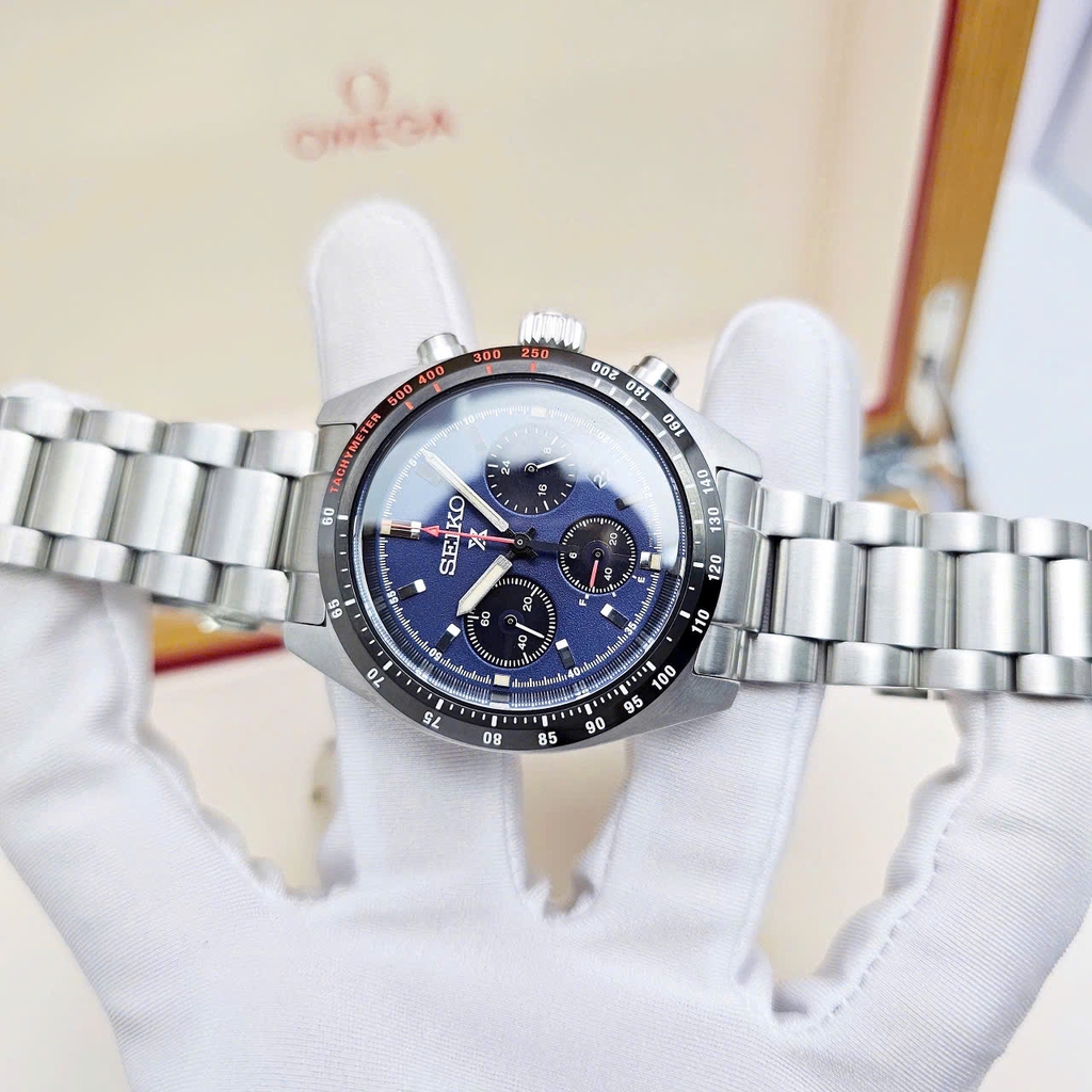 Đồng Hồ Nam Seiko Quartz Solar Prospex Speedtimer SSC815P1 ( SSC815 )