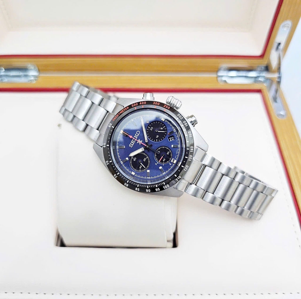 Đồng Hồ Nam Seiko Quartz Solar Prospex Speedtimer SSC815P1 ( SSC815 )