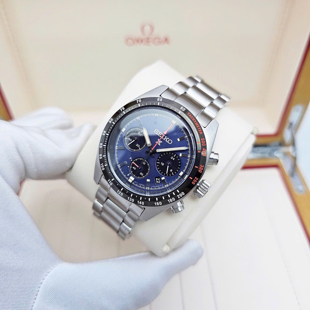 Đồng Hồ Nam Seiko Quartz Solar Prospex Speedtimer SSC815P1 ( SSC815 )
