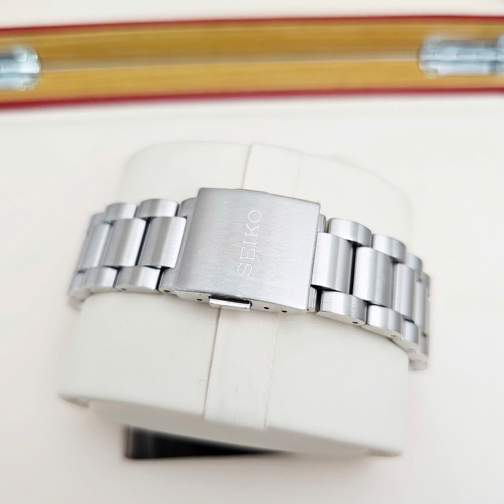 Đồng Hồ Nam Seiko Quartz Solar Prospex Speedtimer SSC913P1 ( SSC913 ) Dây Thép Mặt Xanh Dương