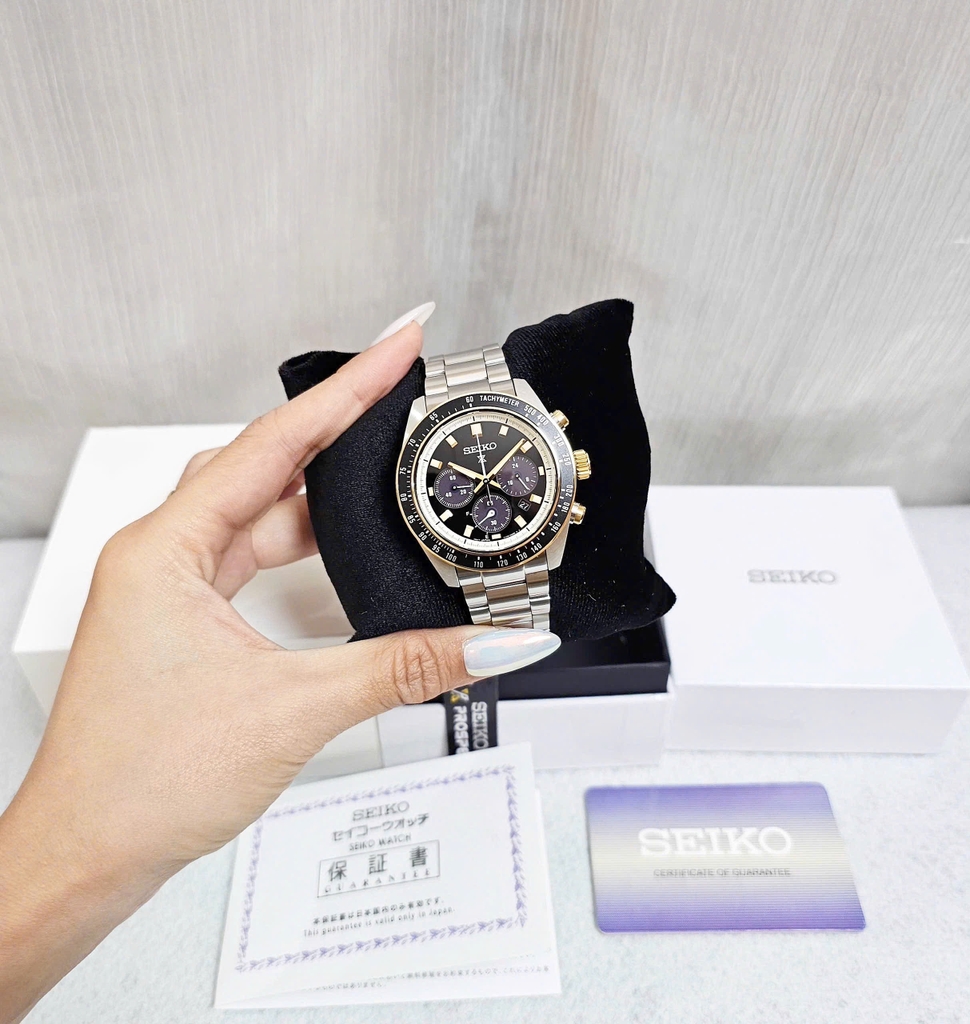 Đồng Hồ Nam Seiko Quartz Solar Prospex Speedtimer SSC941P1 ( SSC941 )