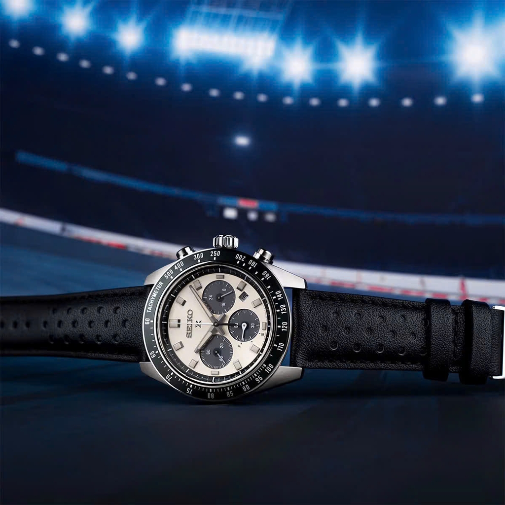 Đồng Hồ Nam Seiko Quartz Solar Prospex Speedtimer SSC943P1