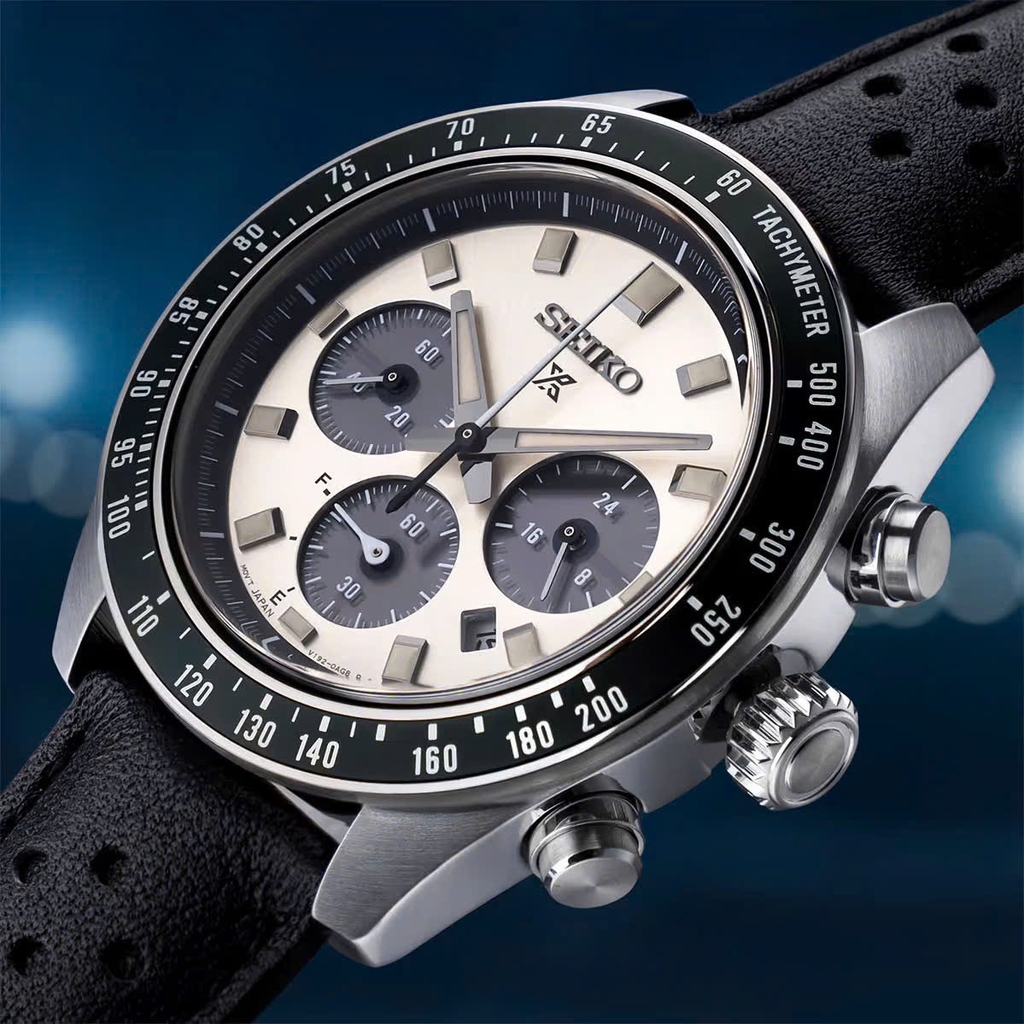 Đồng Hồ Nam Seiko Quartz Solar Prospex Speedtimer SSC943P1