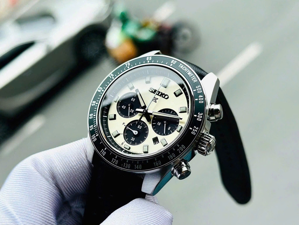 Đồng Hồ Nam Seiko Quartz Solar Prospex Speedtimer SSC943P1