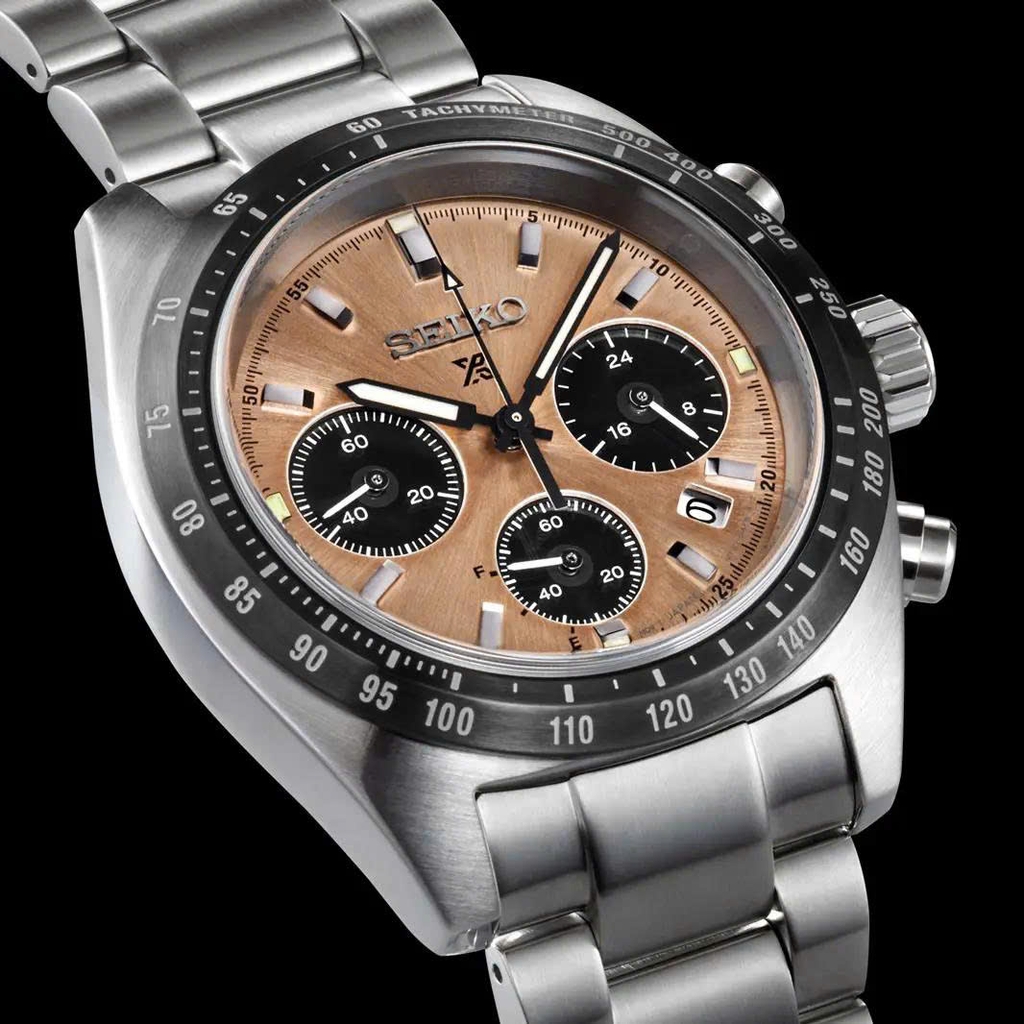 Đồng Hồ Nam Seiko Quartz Solar Prospex Diver Speedtimer Limited Edition SSC951 Limited Ed 1000