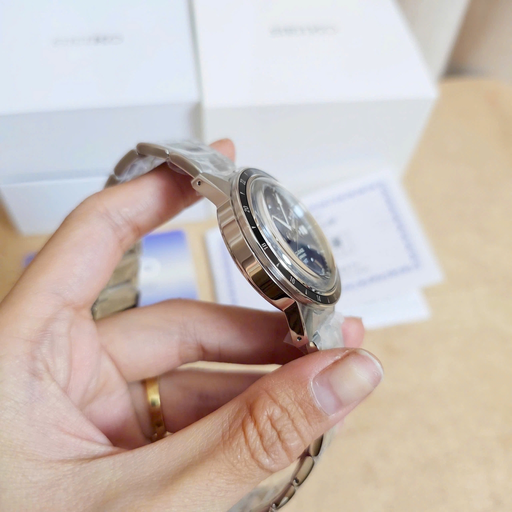 Đồng Hồ Nam Seiko Automatic Presage Style60's GMT SSK009J1 ( SSK009 ) ( SARY229 )