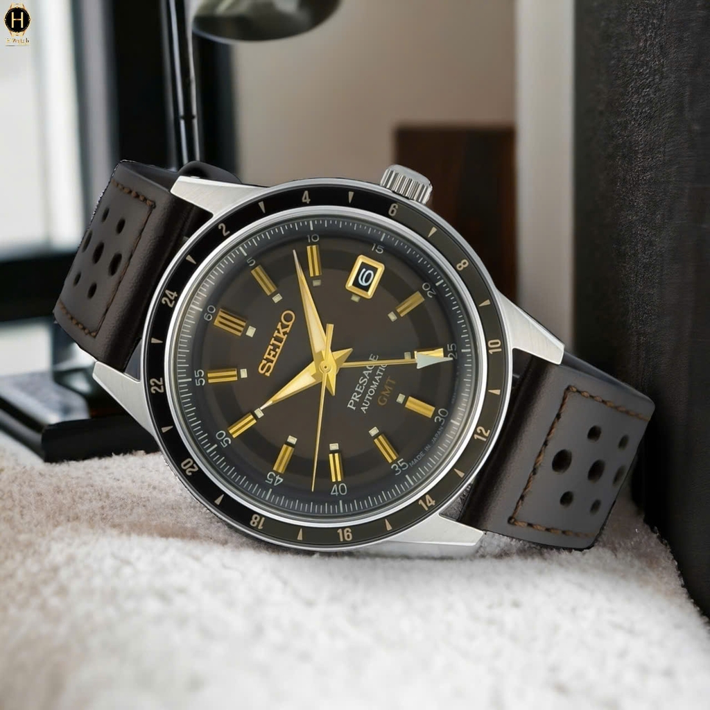 Đồng Hồ Nam Seiko Automatic Presage Style60's GMT SSK013J1 ( SSK013 )