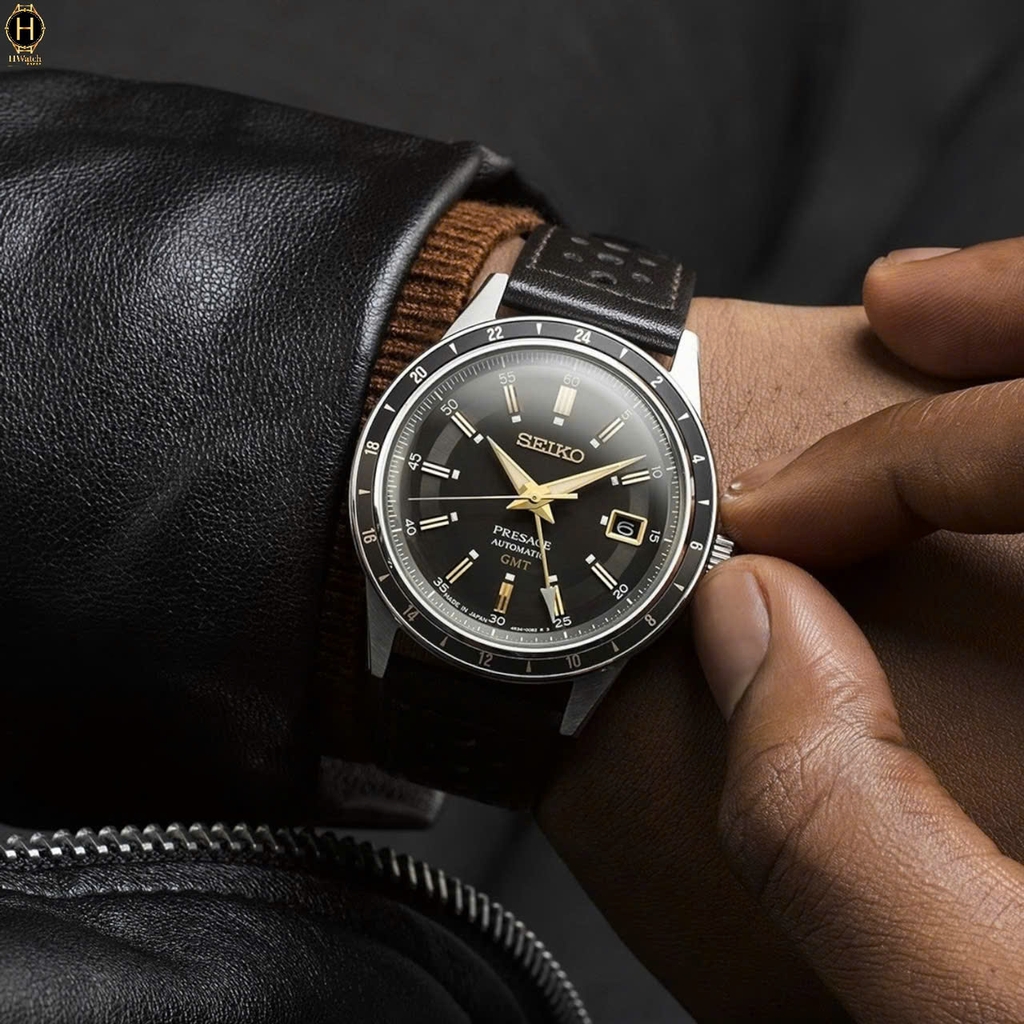 Đồng Hồ Nam Seiko Automatic Presage Style60's GMT SSK013J1 ( SSK013 )