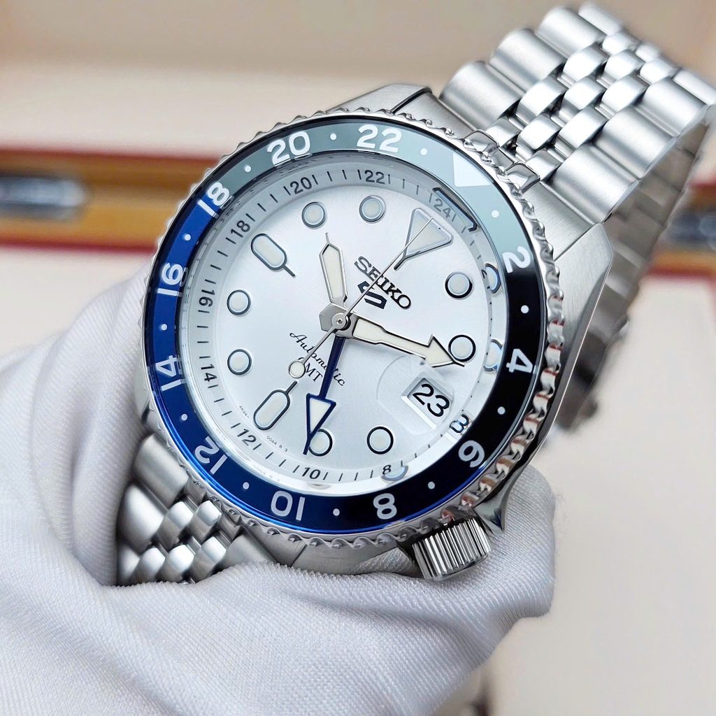 Đồng Hồ Nam Seiko 5 Automatic GMT Sport SSK033K1 ( SBSC017 ) ( SSK033 )