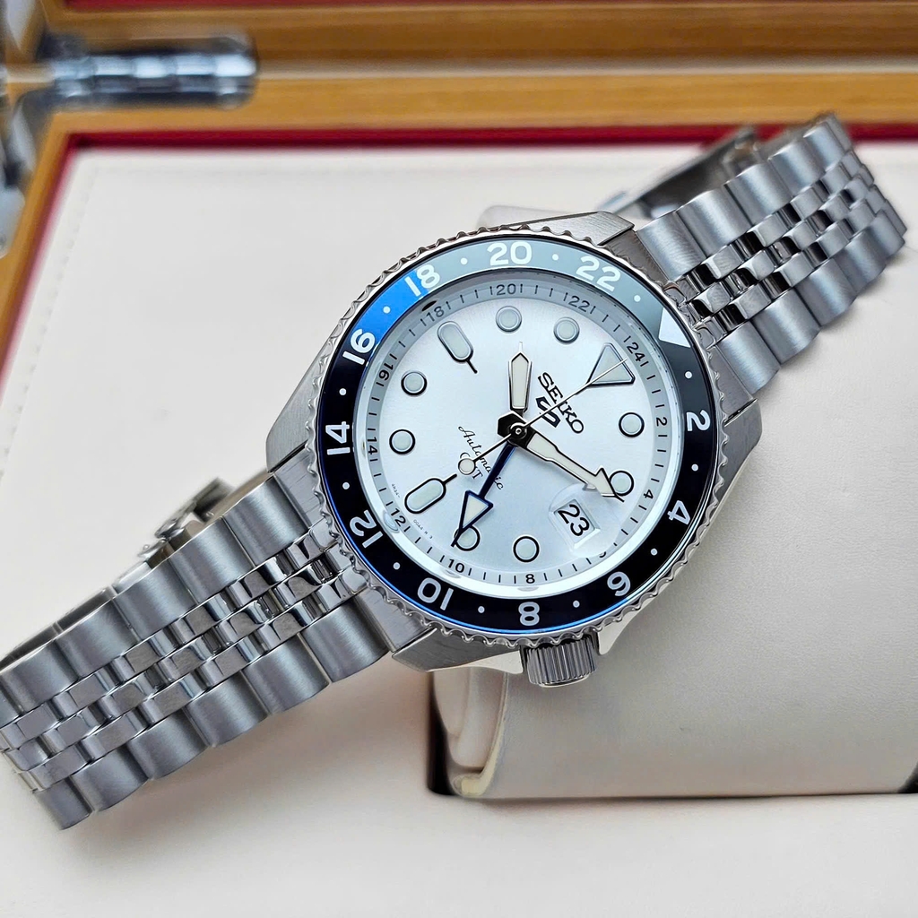 Đồng Hồ Nam Seiko 5 Automatic GMT Sport SSK033K1 ( SBSC017 ) ( SSK033 )