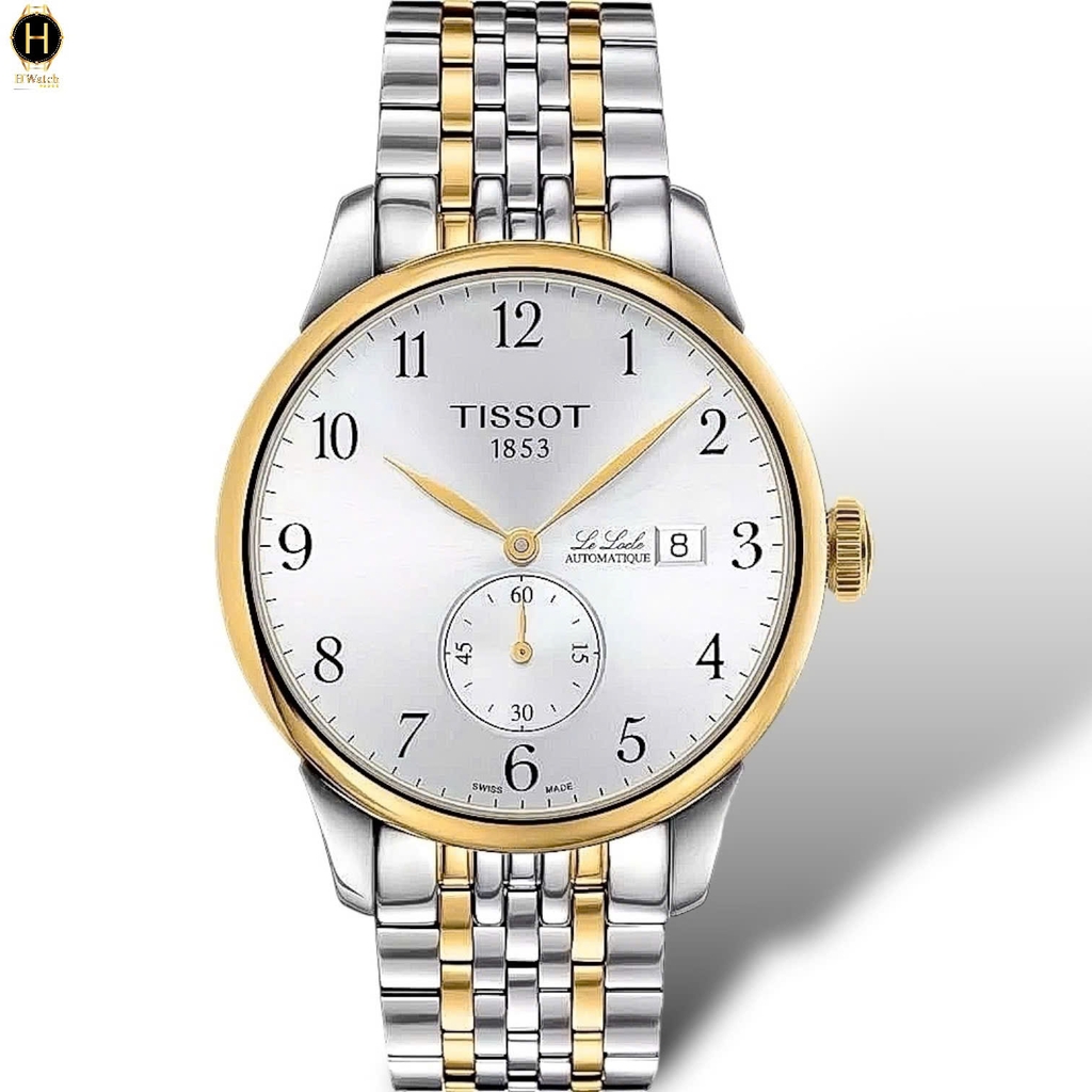 Đồng Hồ Nam Tissot Automatic Le Locle T006.428.22.032.00 ( T0064282203200 ) Dây Thép Mặt Trắng Sapphire