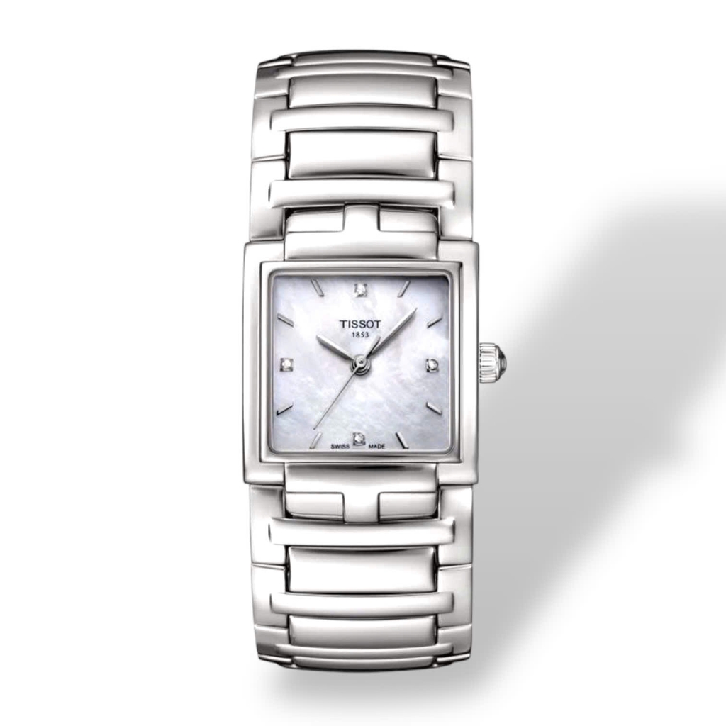 Đồng Hồ Nữ Tissot Quartz Square Diamond T051.310.11.116.00