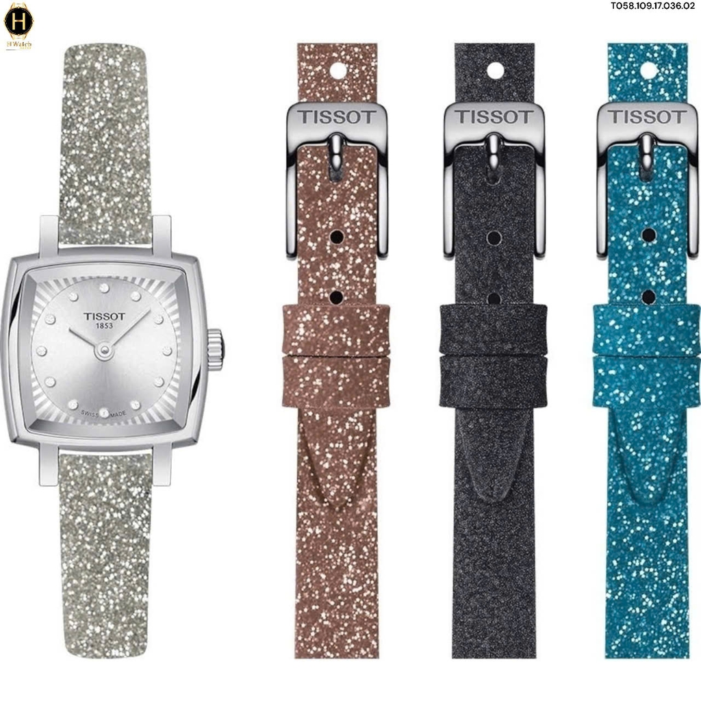 Đồng Hồ Nữ Tissot Quartz Lovely Square Festive Kit T058.109.17.036.02 ( T0581091703602 )